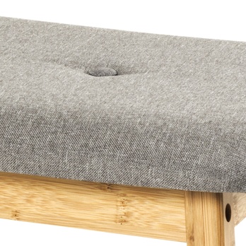 Lavica na topánky MACEDO bambus, šírka 60 cm 2