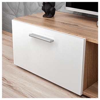 Obývacia stena MACO dub wotan/biela 4