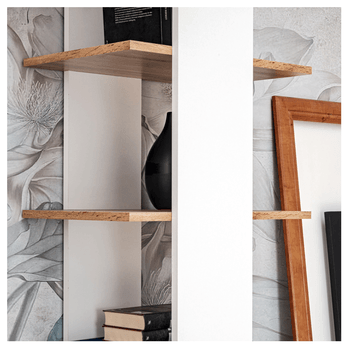 Obývacia stena MACO dub wotan/biela 6