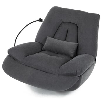 Relaxačné kreslo MACY sivá 4