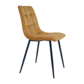 Jedálenská stolička MADDILFORT horčicová 3