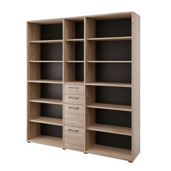 Príslušenstvo k regálu MADDY II zásuvky, dub castello 2