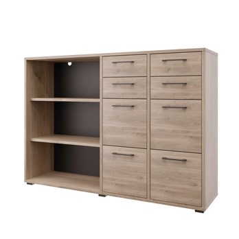 Príslušenstvo k regálu MADDY II zásuvky, dub castello 3