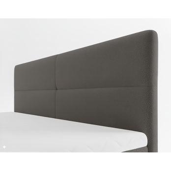 Posteľ s matracom  MADONA sivá, 160x200 cm 4