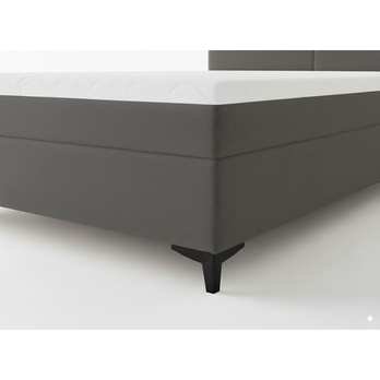 Posteľ s matracom  MADONA sivá, 140x200 cm 5