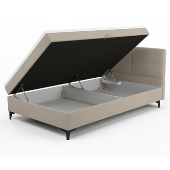 Posteľ s matracom  MADONA béžová, 120x200 cm 2