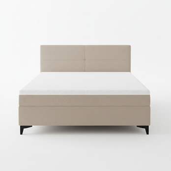 Posteľ s matracom  MADONA béžová, 120x200 cm 3