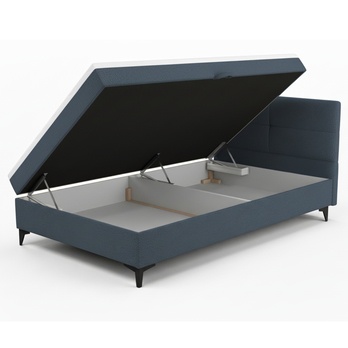 Posteľ s matracom  MADONA modrá, 120x200 cm 2