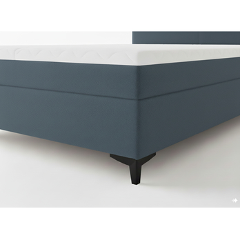 Posteľ s matracom  MADONA modrá, 120x200 cm 5
