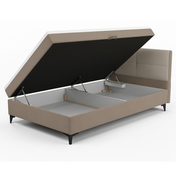 Posteľ s matracom  MADONA cappuccino, 120x200 cm 2