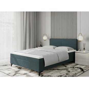 Posteľ s matracom  MADONA modrá, 120x200 cm 1