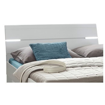 Posteľ s LED osvetlením MAESTRO biela, 140x200 cm 3