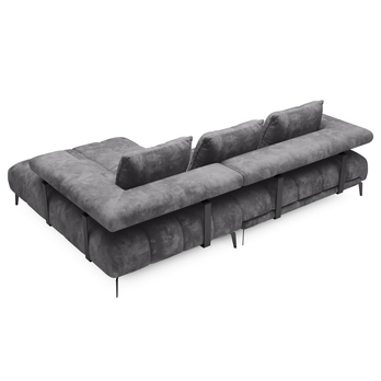 Sedacia súprava MAGNETIC F MINI pravá, grafitová 4