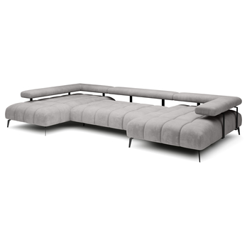 Sedacia súprava MAGNETIC F XL ľavá, sivá 1