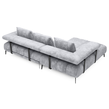 Sedacia súprava MAGNETIC MINI ľavá, sivá 4