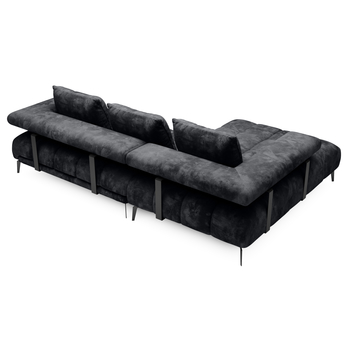 Sedacia súprava MAGNETIC MINI ľavá, čierna 4