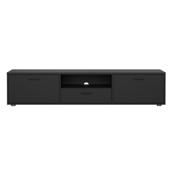 TV stolík MAHLI matná čierna 5