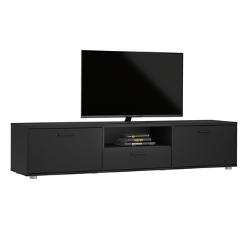 TV stolík MAHLI matná čierna 2