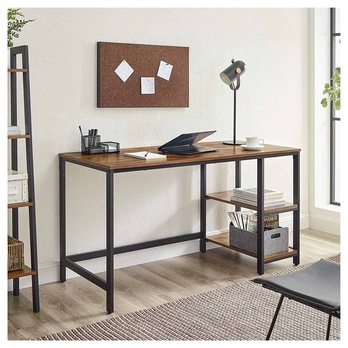 Počítačový stôl MAIA V rustikálna hnedá 5