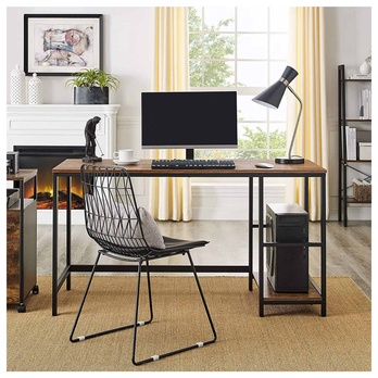 Počítačový stôl MAIA V rustikálna hnedá 1