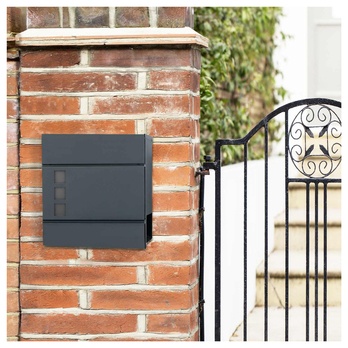 Poštová schránka MAIL BOX III antracitová 1