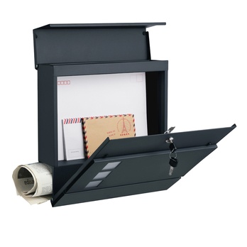Poštová schránka MAIL BOX III antracitová 2