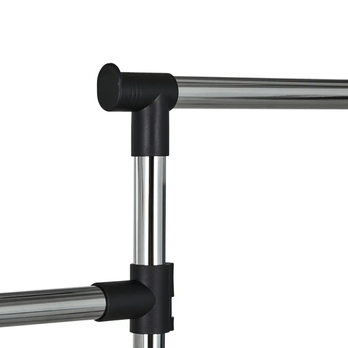 Stojan na šaty MAJA čierna/chróm 5