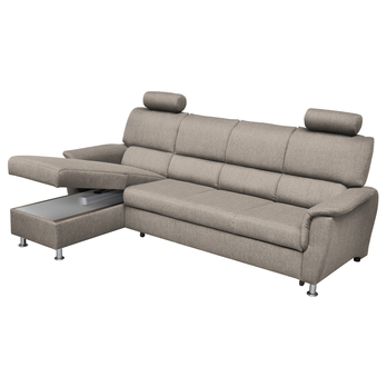 Sedacia súprava MALAGA ľavá, sivobéžová 2