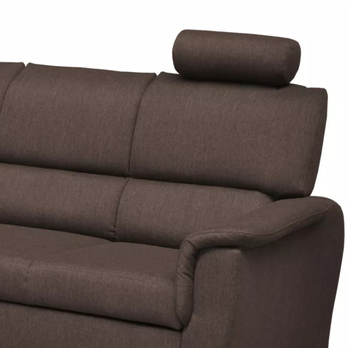 Sedacia súprava MALAGA ľavá, hnedá 2