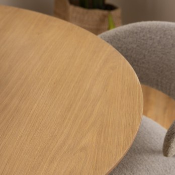 Jedálenský stôl MALIKA dub/prírodná 3