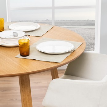 Jedálenský stôl MALIKA dub/prírodná 5