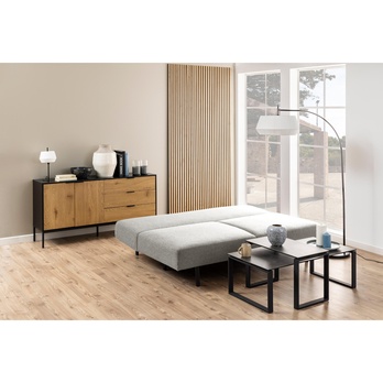 Pohovka MALLING sivá 3