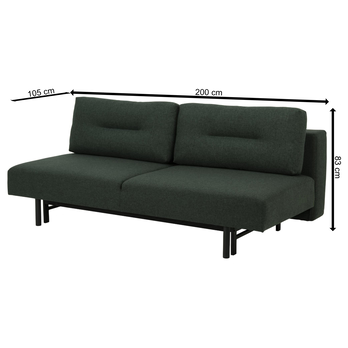 Pohovka MALLING zelená 11