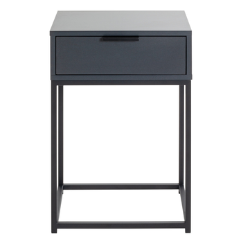 Prístavný stolík MALMÖ antracitová 2