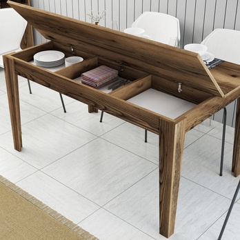 Jedálenský stôl MALOMA orech 4