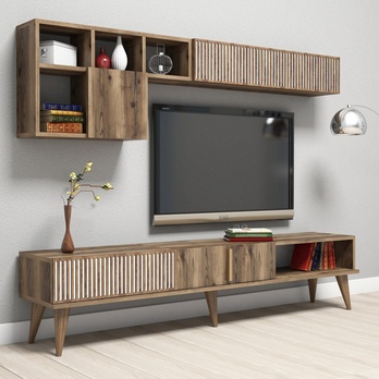 Obývacia stena MALOMA orech 4