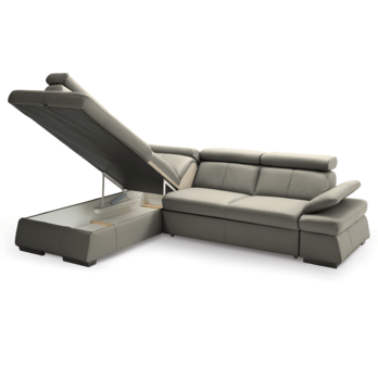 Sedacia súprava MALPENSA ľavá, sivá 2