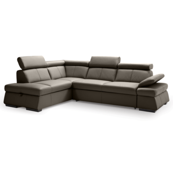 Sedacia súprava MALPENSA ľavá, hnedá 3