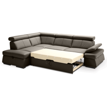 Sedacia súprava MALPENSA ľavá, hnedá 1