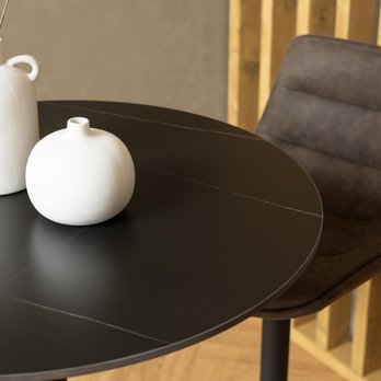 Barový stôl MALTA 80 čierna 4