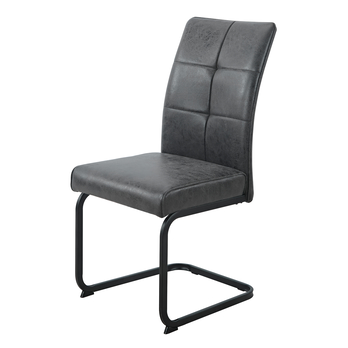 Jedálenská stolička MALTA I S vintage antracitová, sada 4 ks 2