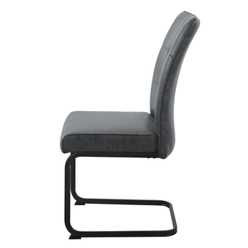 Jedálenská stolička MALTA I S vintage antracitová, sada 4 ks 3