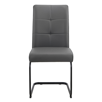 Jedálenská stolička MALTA II S sivá, sada 4 ks 1