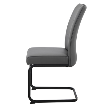 Jedálenská stolička MALTA II S sivá, sada 4 ks 3