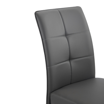 Jedálenská stolička MALTA II S sivá, sada 4 ks 7