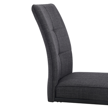 Jedálenská stolička MALTA IV S antracitová, sada 4 ks 7