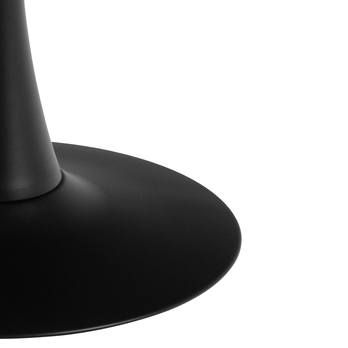 Jedálenský stôl MALTA sivá/matná čierna 2