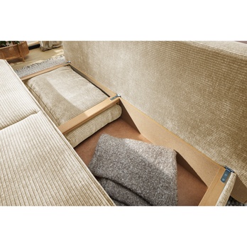 Pohovka MALUO svetlohnedá 3