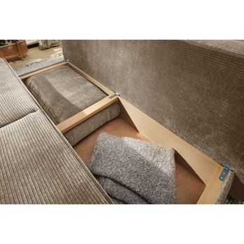 Pohovka MALUO hnedá 3