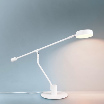 Stolná lampa MANDURO biela 8